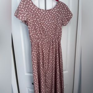Pretty long modest dress